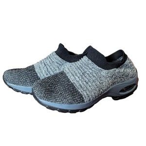 Hypersoft Womens Air Cushioned Knit Sneakers Light Weight Gym Shoes Size 11US
